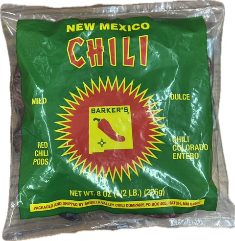 Dried Hatch Red Chile Pods