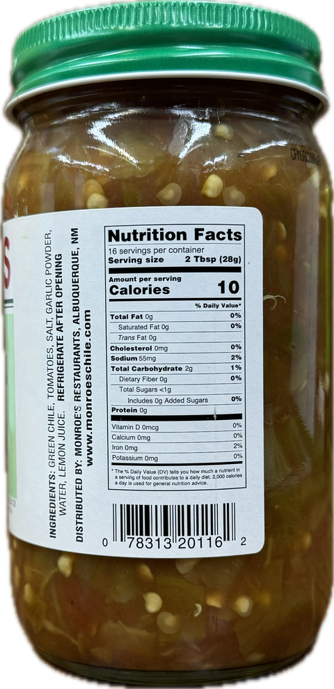 Monroe's Stewed Green Chile