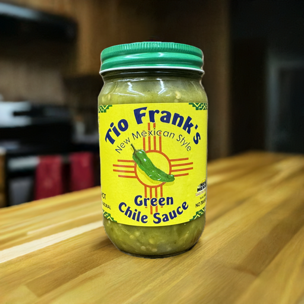 Tio Frank's Green Chile Sauce (Mild or Hot) Tio Frank's Green Chile Sauce (Mild or Hot)