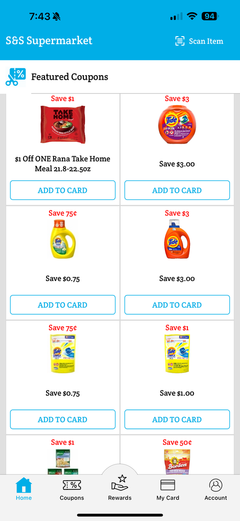 S&S Savings App