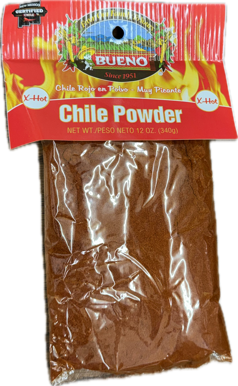 Bueno Chile Powder X-Hot 12oz