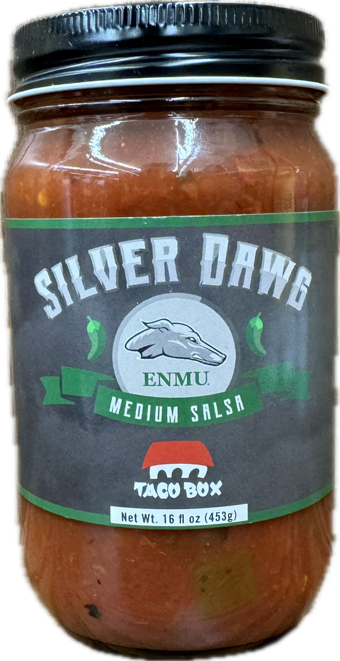 Taco Box "Silver Dog" Medium Salsa