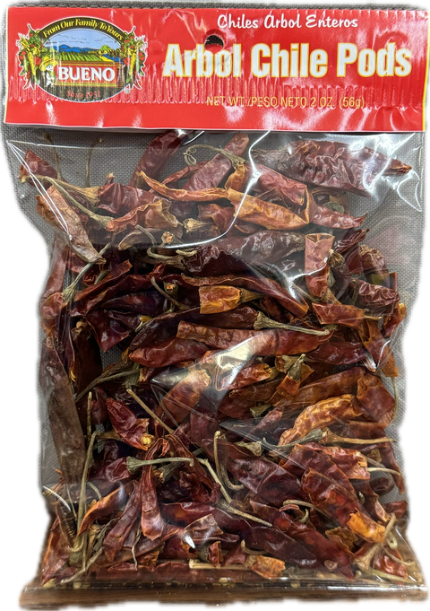 Bueno Arbol Chile Pods 2oz