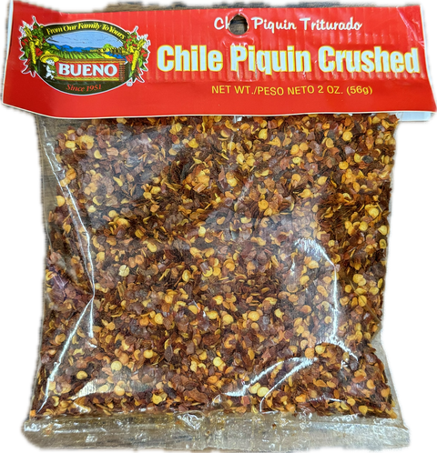 Bueno Chile Piquin Crushed 2oz