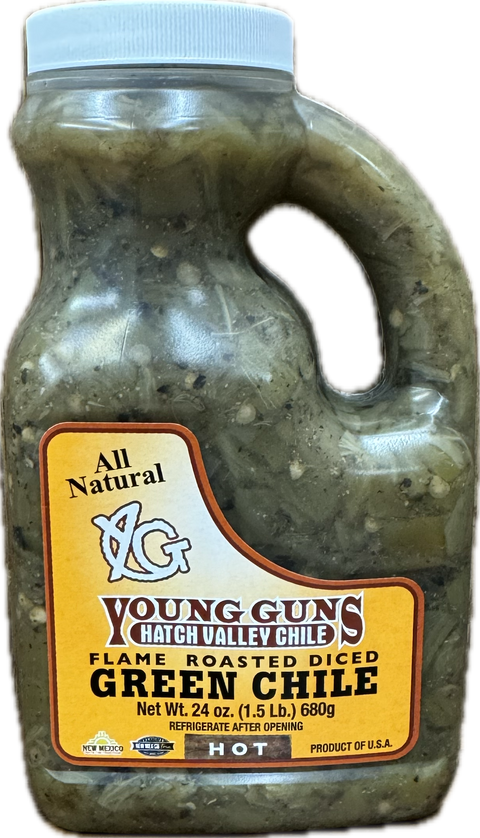 Young Guns Hatch Valley Diced Green Chile