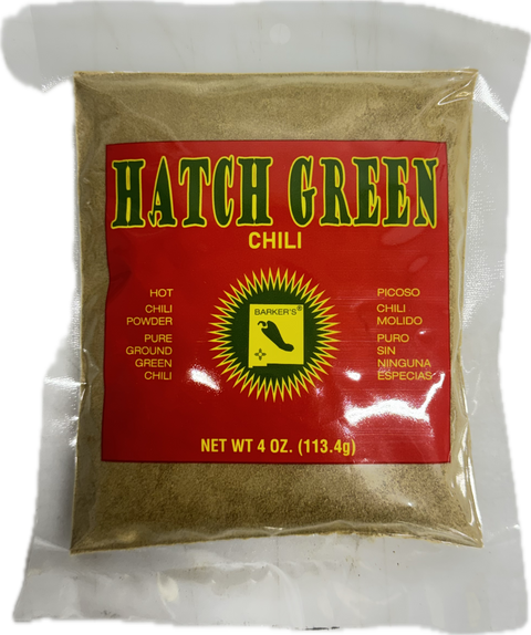 Barker's Hatch Green Chili Powder 4 oz
