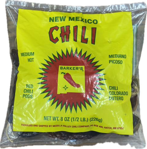 Dried Hatch Red Chile Pods