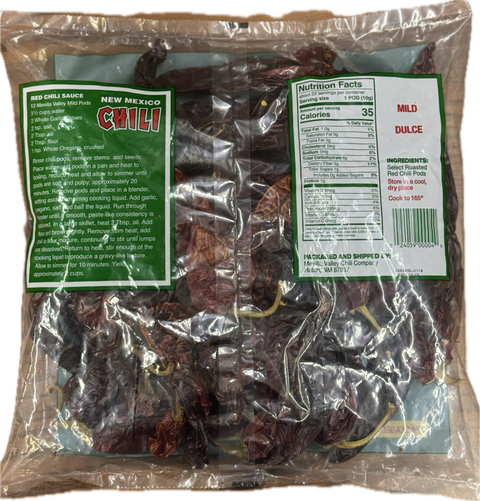 Dried Hatch Red Chile Pods