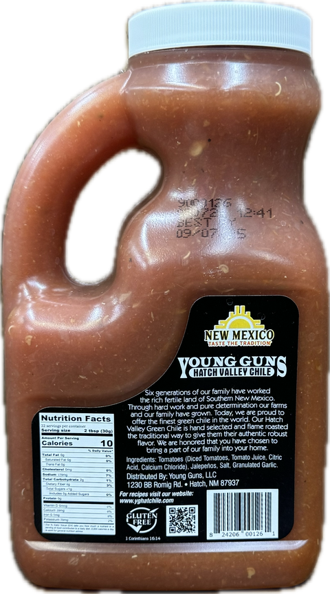 Young Guns Hatch Valley Hot Jalapeño Salsa