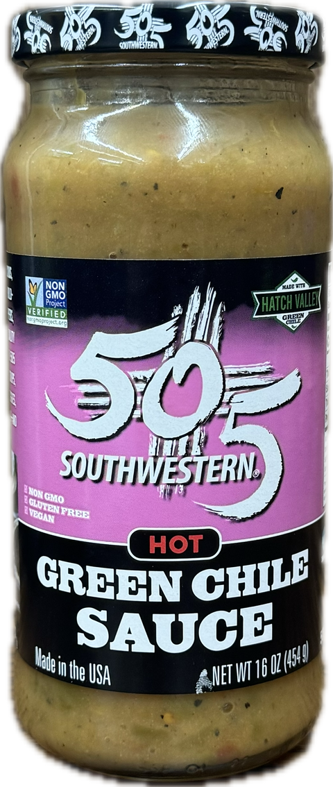 505 Brand Hatch Valley Green Chile Sauce