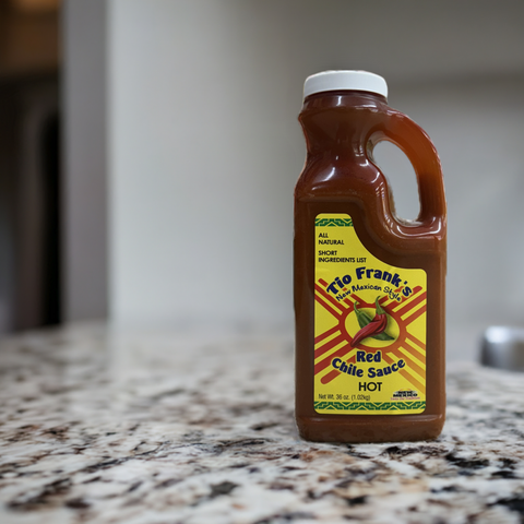 Tio Franks Red Chile Sauce Hot Big Jug 36oz