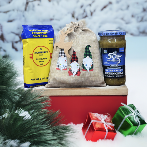 Holiday Gift Pack: El Monterrey Enchilada Sauce Mix + 505 Flame Roasted Green Chile (Medium Heat)